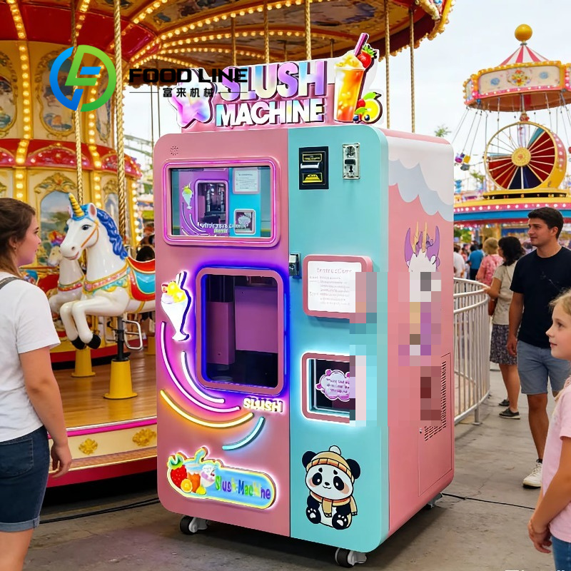 Slushie Machine Vending - ماكينة بيع السلاش الجاهزة متوافقة مع