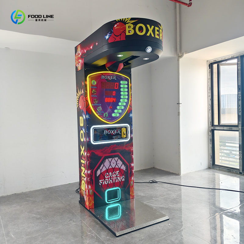 Air Hockey Table - آلة لعبة الملاكمة الإلكترونية المخصصة تعمل