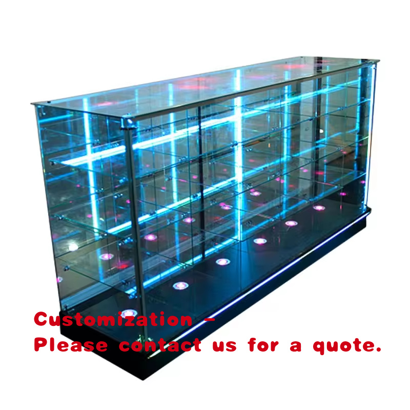 Glass Cabinet Display - خزائن عرض زجاجية كبيرة الحجم مخصصة