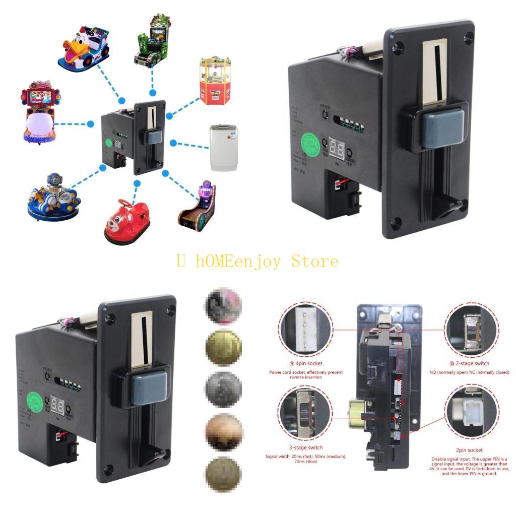 B0KF متقبل العملة المتعددة الإ - مراجعة Coin Acceptor Selector وسعره