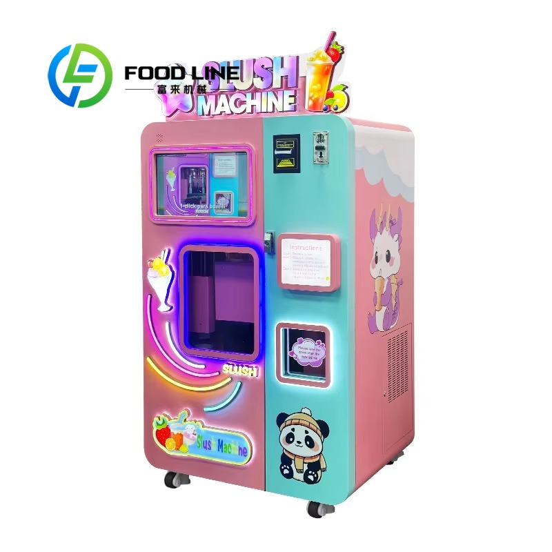 ماكينة بيع السلاش الجاهزة متوا - مراجعة Slushie Machine Vending وسعره