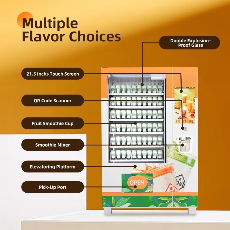ماكينة بيع آلية مخصصة لصنع الس - مراجعة Slushie Machine Vending وسعره