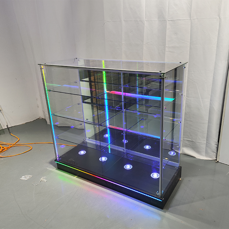 خزائن عرض زجاجية كبيرة الحجم م - مراجعة Glass Cabinet Display وسعره