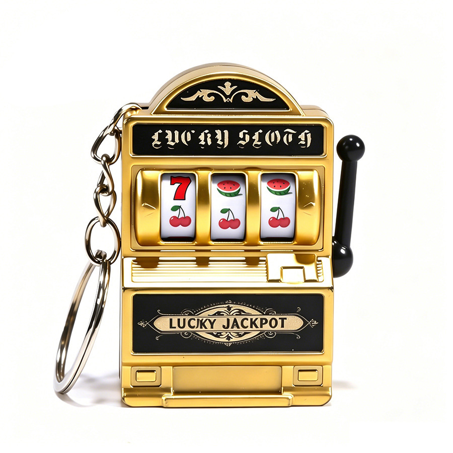 سلسلة مفاتيح على شكل ماكينة فا - مراجعة Fruit Slot Machine وسعره