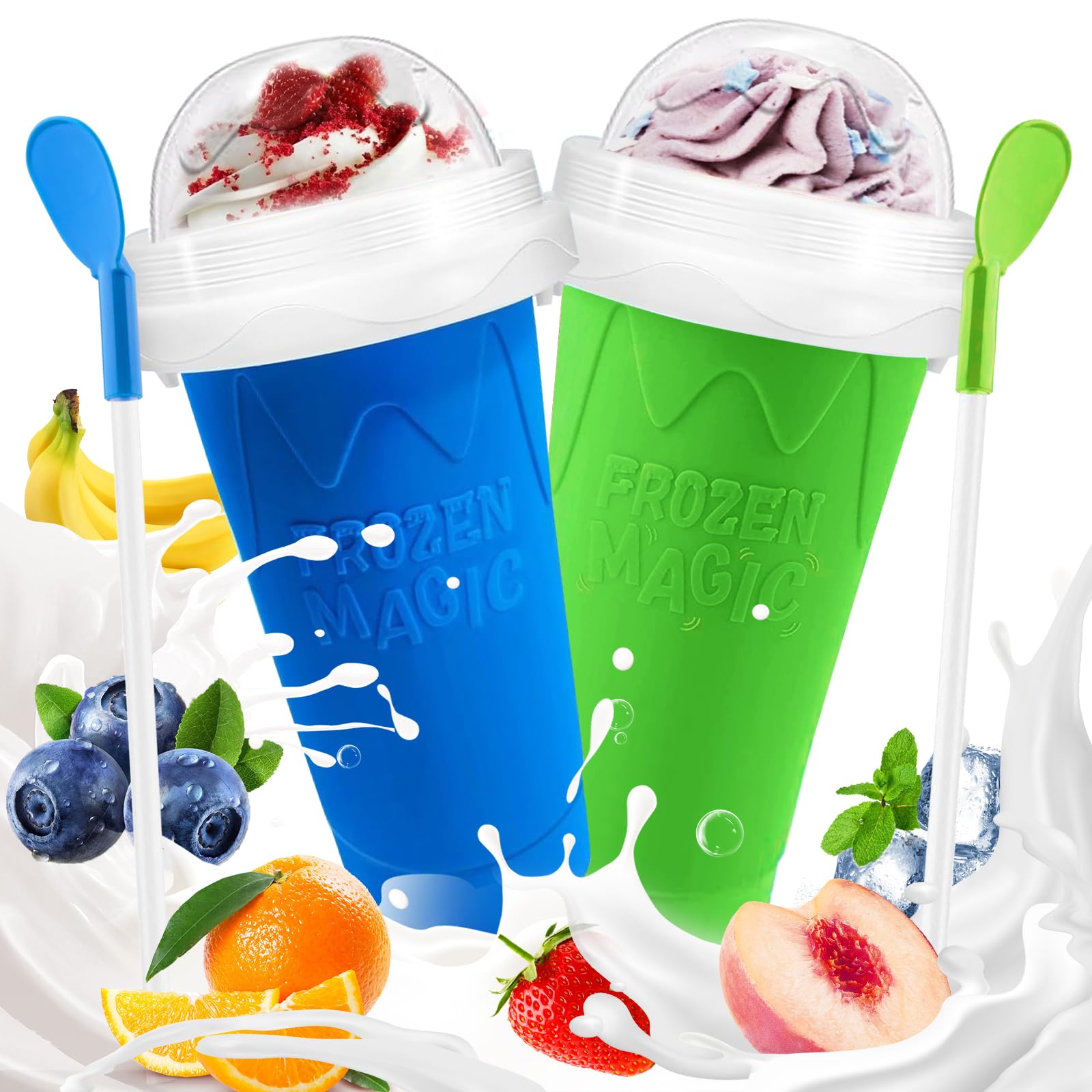 كوب Slushie DIY ماجيك Slushy ص - مراجعة Slushie Machine Vending وسعره