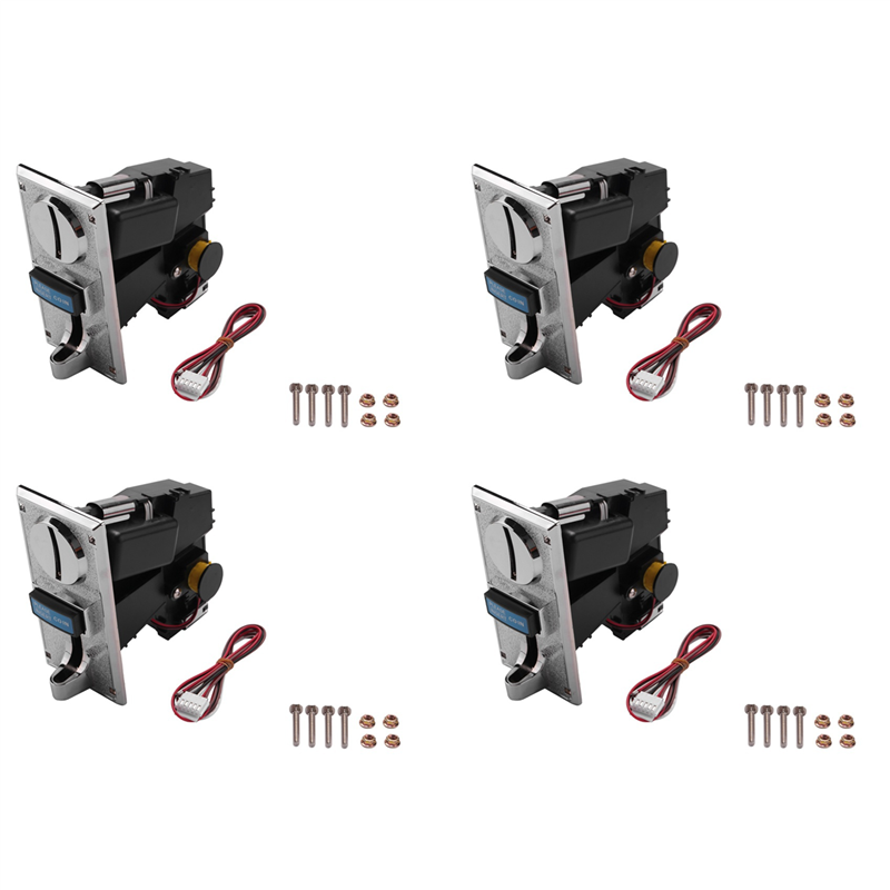 FULL-4X Coin Acceptor فتحات اخ - مراجعة Coin Acceptor Selector وسعره