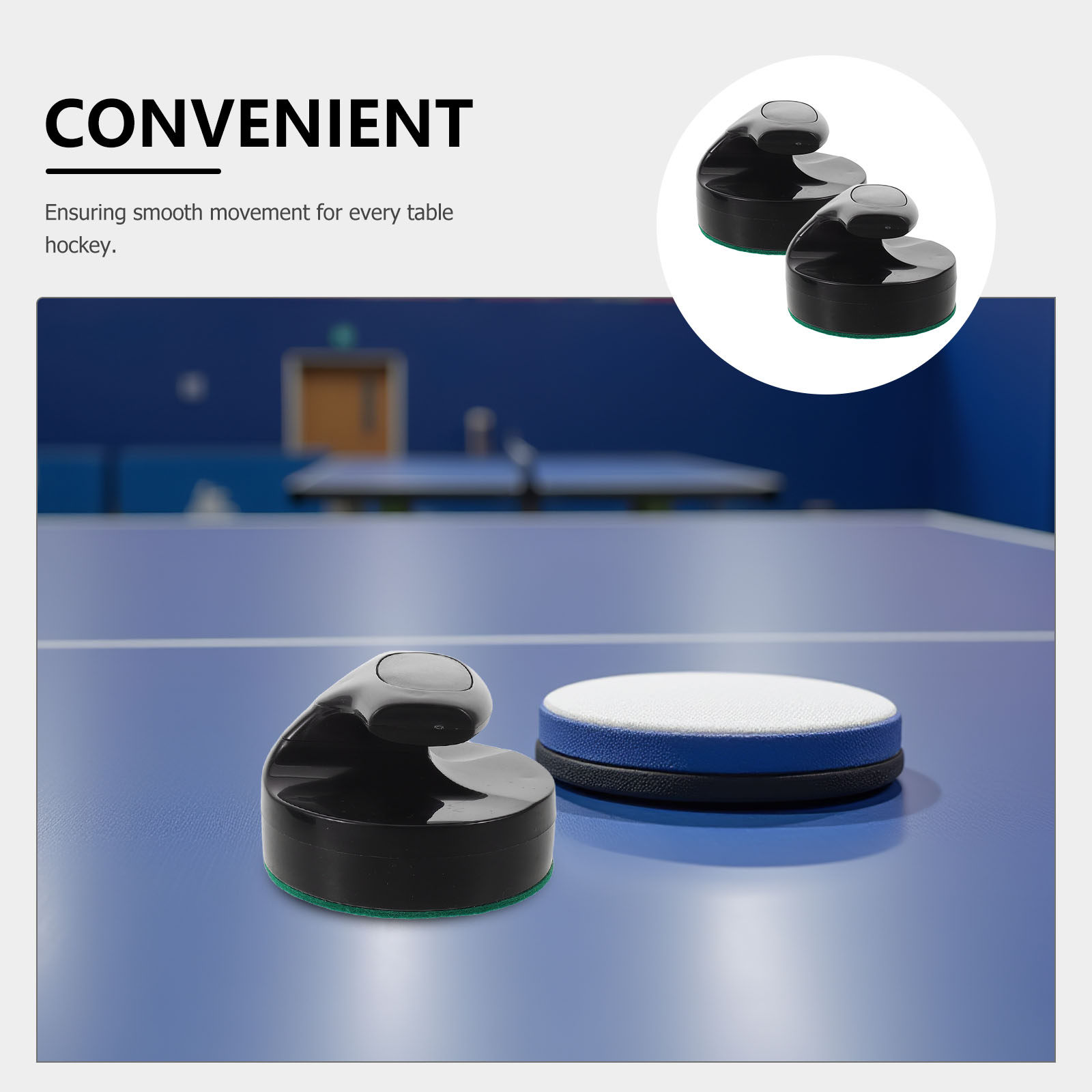 قطعتان من مقابض دفع طاولة هوكي - مراجعة Air Hockey Table وسعره